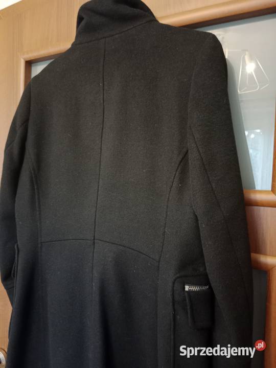 płaszcz HM czarny Poznań