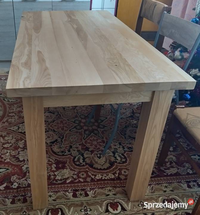Stylowy Stół jesionowy 100 drewno Balin