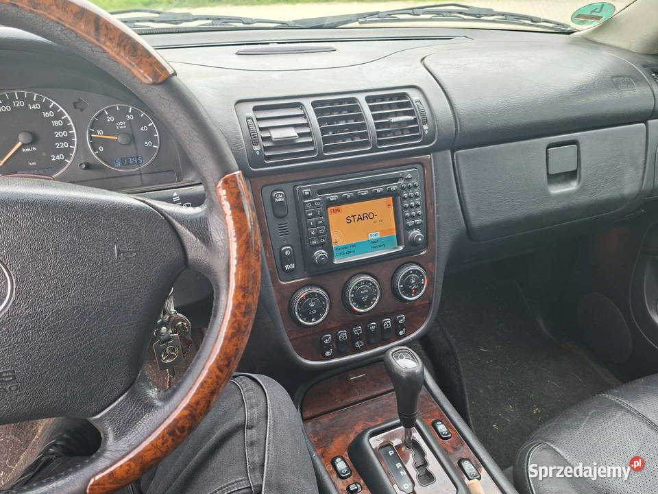 Mercedes Benz ML W 163 diesel ML Pelplin