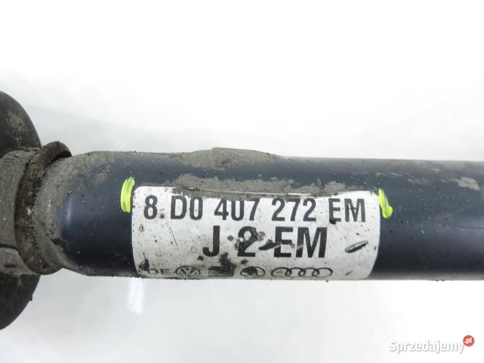 PÓŁOŚ PRAWA PRZEDNIA VW PASSAT B5 19 TDI