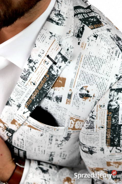 GIOVANNI PERA Marynarka Męska D620 Gazeta Biała Ostrów Wielkopolski sprzedam