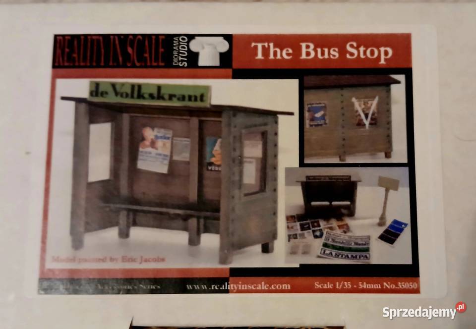 Reality In Scale 35050 The Bus Stop 135 54mm Lubartów sprzedam