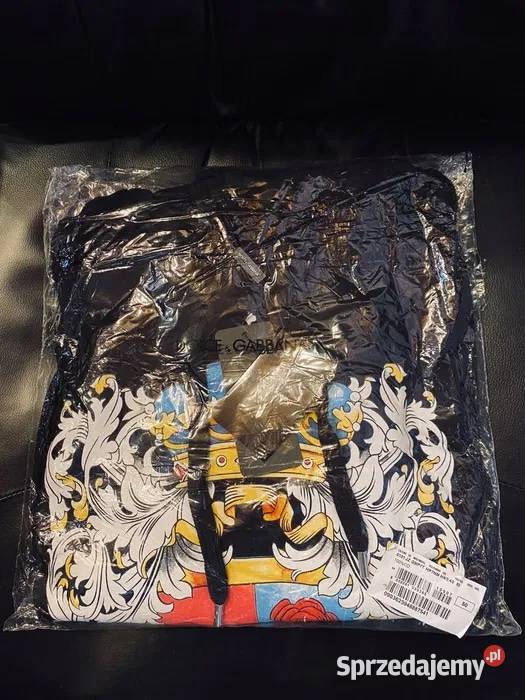 Nowa Bluza DG Dolce Gabbana Hoodie Men Print Szczecin