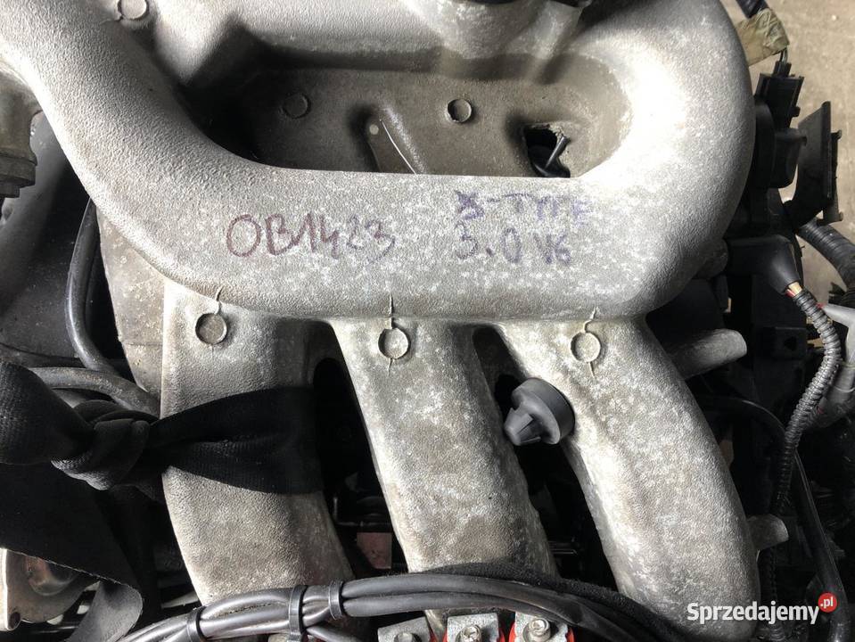 SILNIK KOMPLETNY RFXW4E JAGUAR STYPE 30B V6 GAZ osobowe wielkopolskie