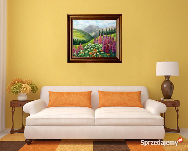 Obraz olejny Pejzaż górski Lublin sprzedam