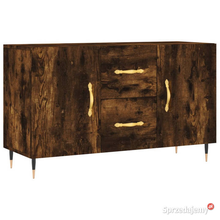 Komoda przydymiony dąb 100x36x60 materiał