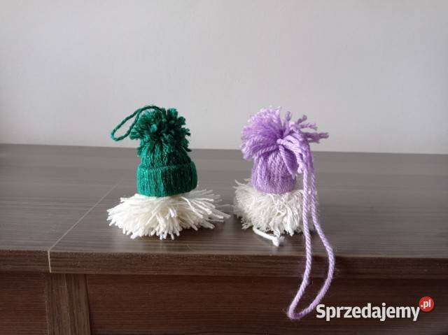 Skrzat krasnal gnom zawieszka Boże Narodzenie