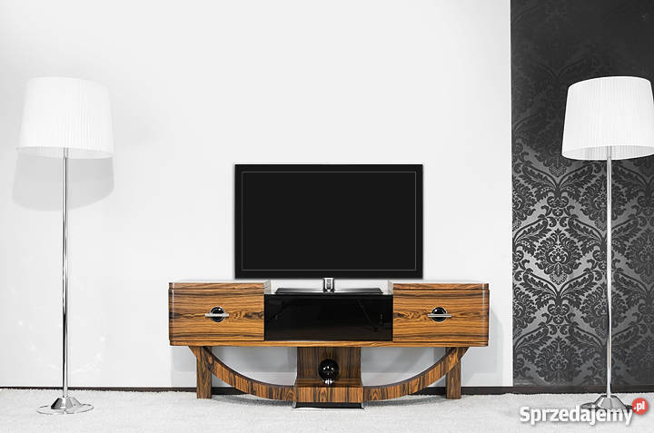 KOMODA RTV ART DECO PALISANDER Swarzędz