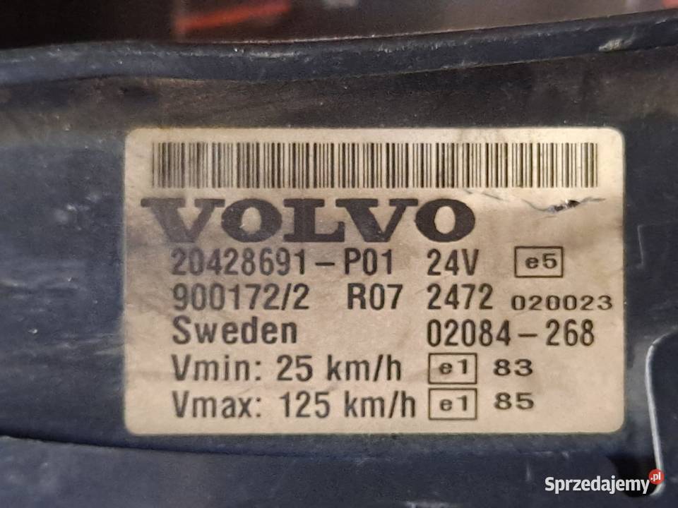 Licznik ZEGAR VOLVO VDO FH FM 20428691P01