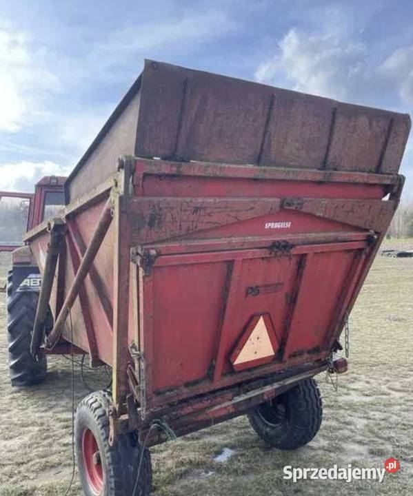 Wywrotka Przyczepa rolnicza Stabilna konstrukcja Podskarbice Szlacheckie