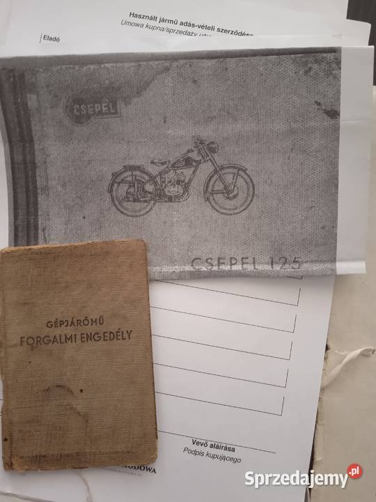Csepel 125 1954 Łęczna sprzedam