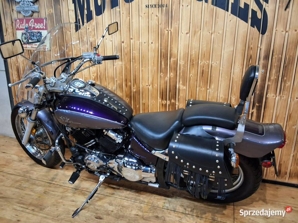 Yamaha Drag Star Ładne brzmienie yamaha raty kup bagażnik wielkopolskie Stare Miasto