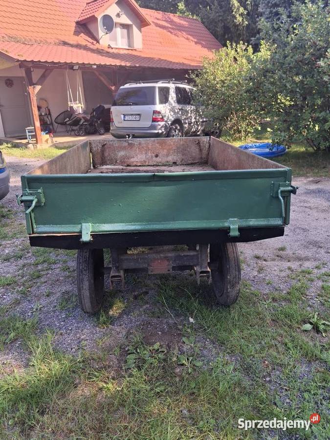 Przyczepka Multicar sztywna minitraktorek