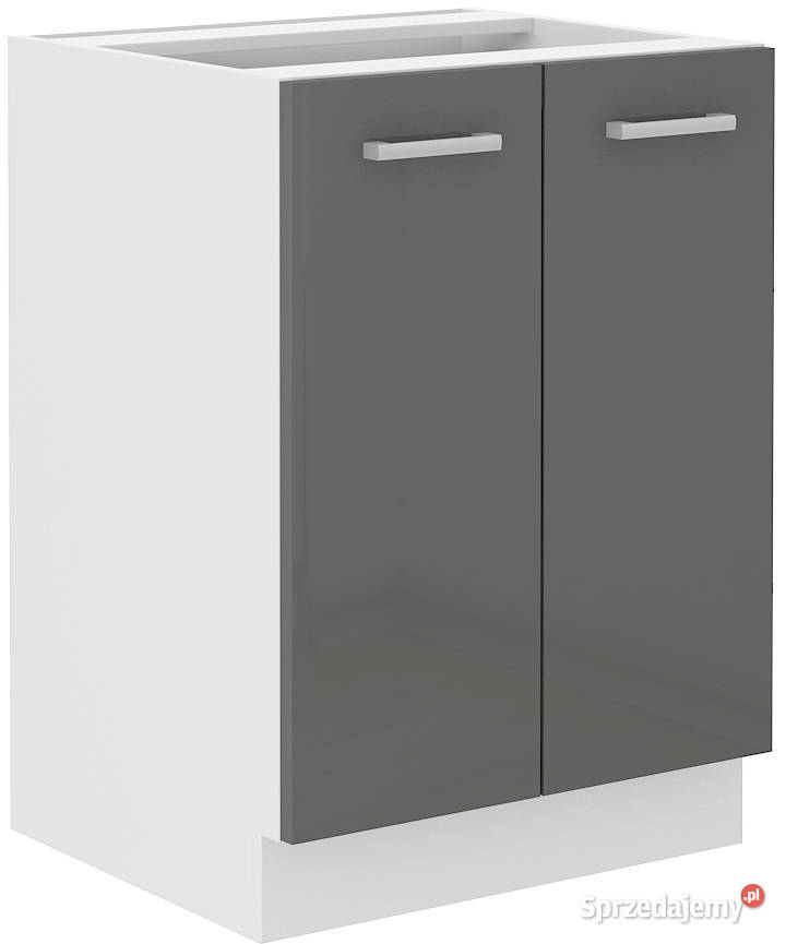 Zestaw mebli kuchennych 180 szary połysk szybka opolskie