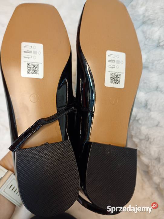 40 ASOS Design Czarne czółenka na szeroką stopę Kraków
