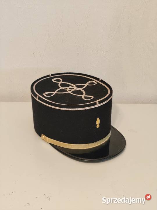 Oryginalne Francuskie Kepi Oficerskie Poddębice