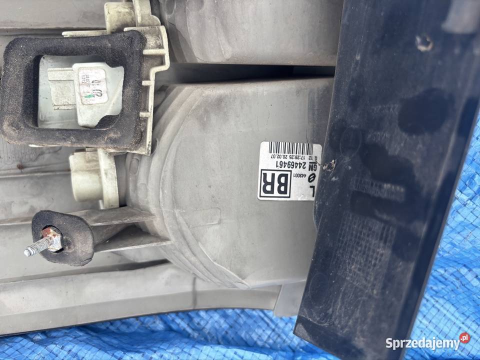 Lewa tylna lampa Opel Vectra C 2007 Rok produkcji 2007 mazowieckie Sobieski
