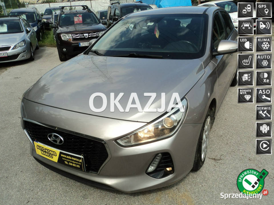 Hyundai i30 III 2017 nawigacja Lublin sprzedam