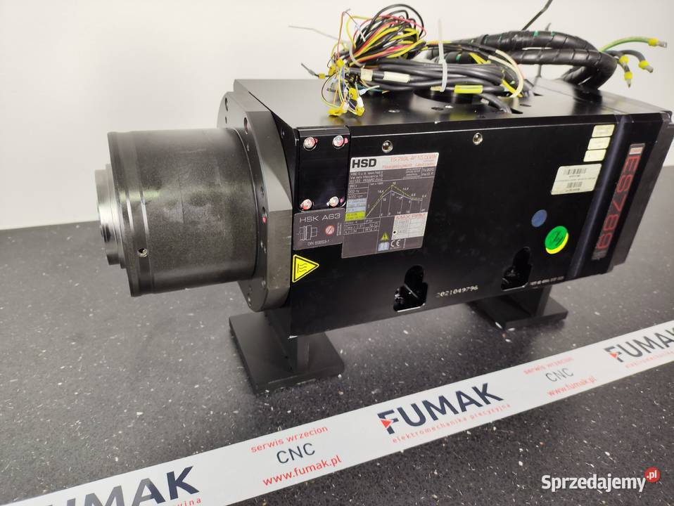 Sewis elektrowrzecion cała Polska DMG Fischer Dąbrówka usługa