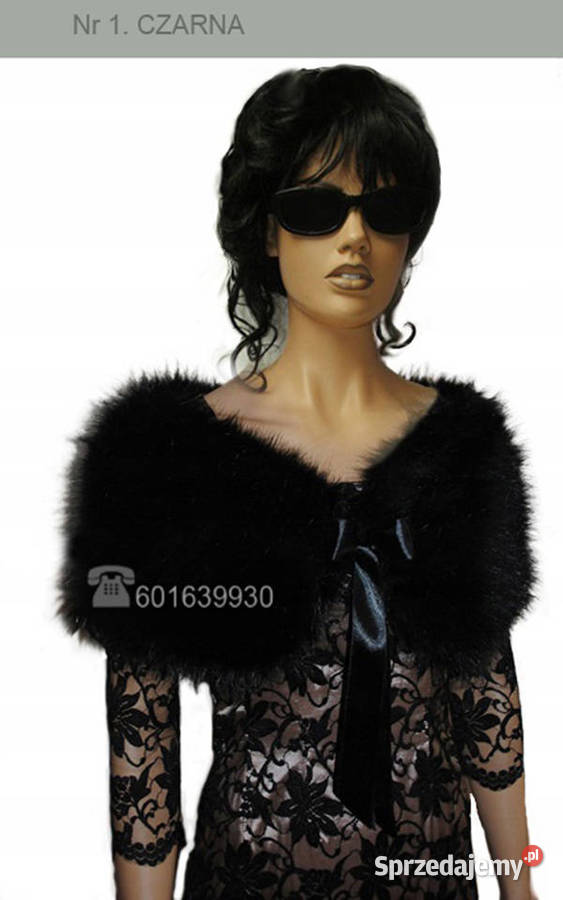 Wizytowa ETOLA FUTRZANA bolerko szal narzutka małopolskie sprzedam