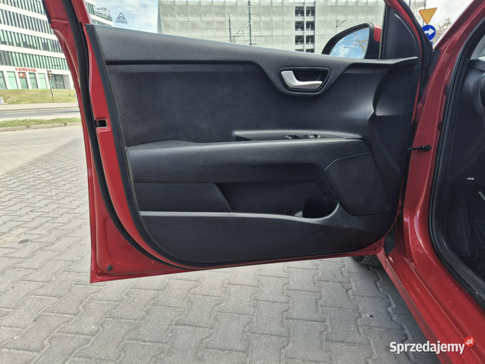 Kia Rio 12 DPI 84 Wersja M Salon Serwisowany czerwony sprzedam