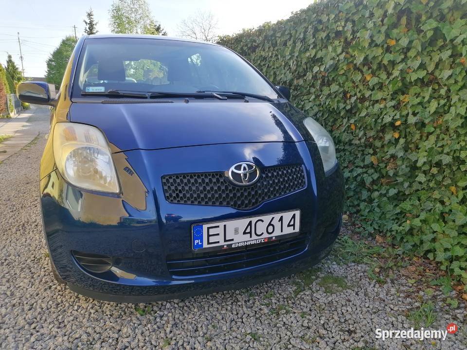 Toyota Yaris 13 benzyna 5 drzwi Konstantynów Łódzki