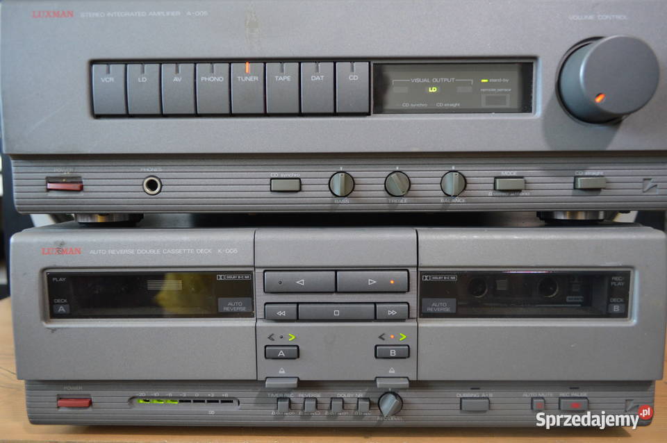 LUXMAN from Japan Midi Wieża 5 Elementów Wysyłka Haczów