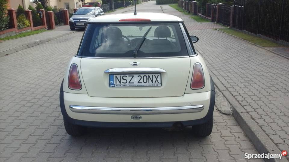 mini one cooper diesel klima Rok produkcji 2004 Biskupiec-Kolonia Druga