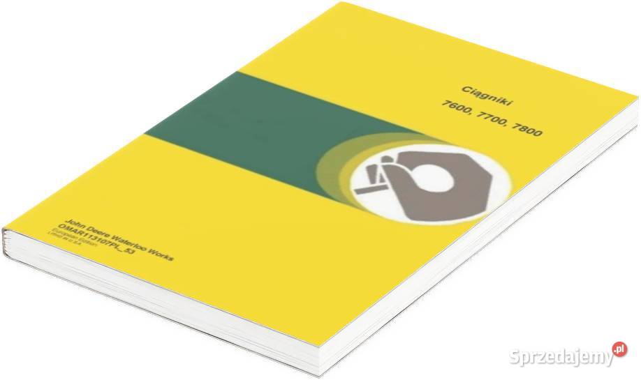 Silnik John Deere Instrukcja napraw katalog wielkopolskie Szamotuły sprzedam