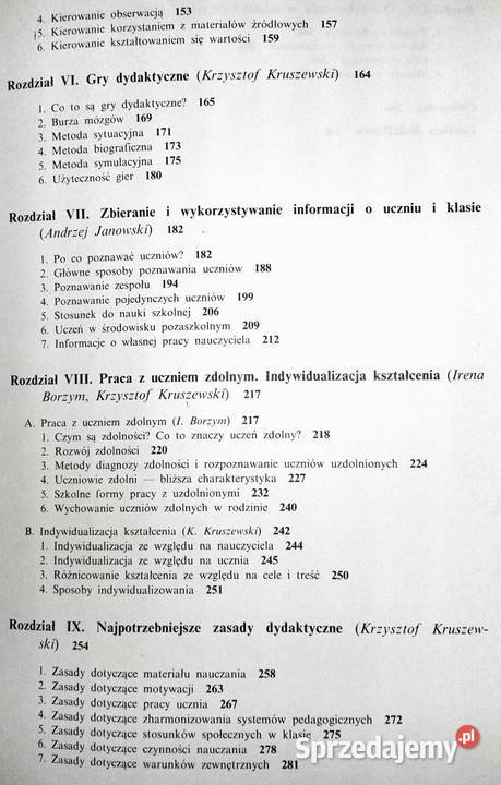 Sztuka nauczania Czynności nauczyci Tom 1 K Chełm sprzedam
