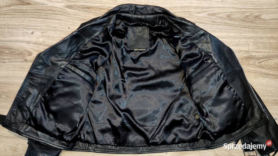 Ramoneska Kurtka Motocyklowa Skórzana L Gdańsk