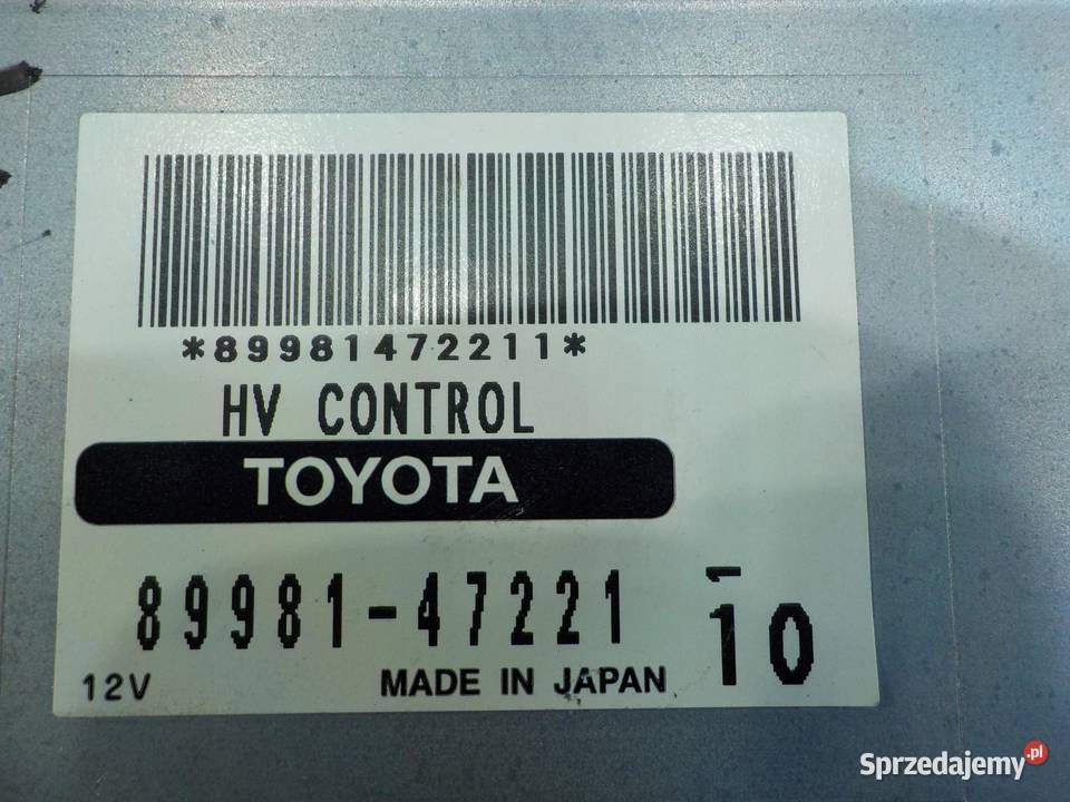 PRIUS II 15 VVTI AUT 09r HB 5D sterownik osobowe Suków sprzedam