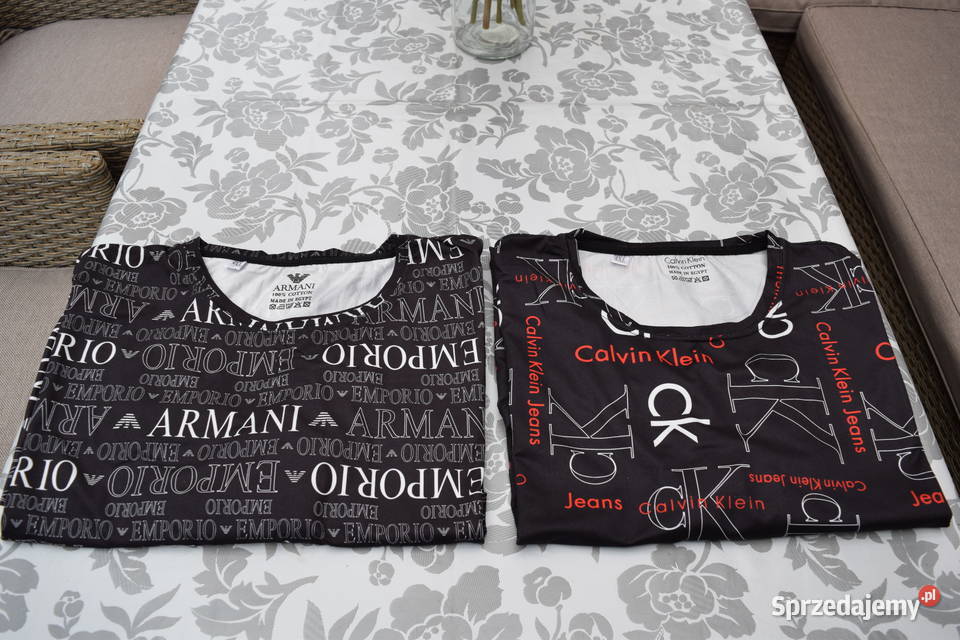 Dwie Duże Koszulki4x XLArmaniCalvin Olsztyn