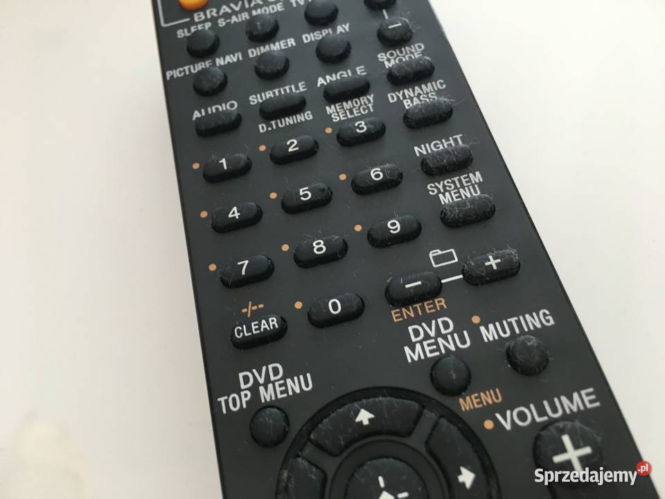 Oryginalny pilot SONY AV SYSTEM RMADU050 R Pozostałe zachodniopomorskie Szczecinek