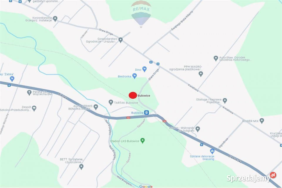 BLACK WEEKS nieruchomość usługowa DK52 Nieruchomości Bulowice