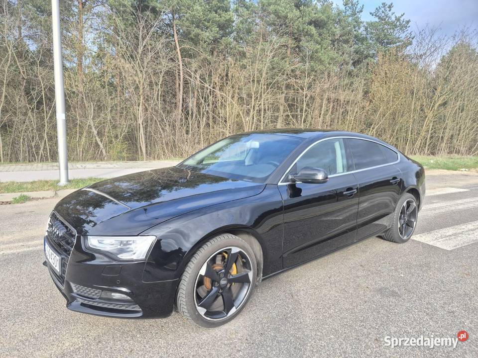 Audi A5 20 TFSi 211 POLSKI SALON BEZWYPADKOWA reflektory ksenonowe świętokrzyskie Sudół