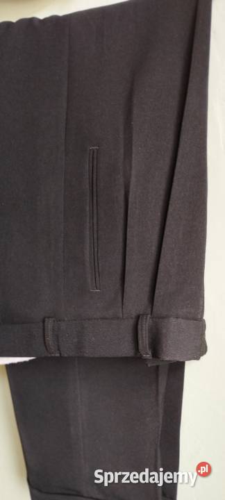 Spodnie czarne męskie garniturowe eleganckie Rozmiar M dolnośląskie Wrocław