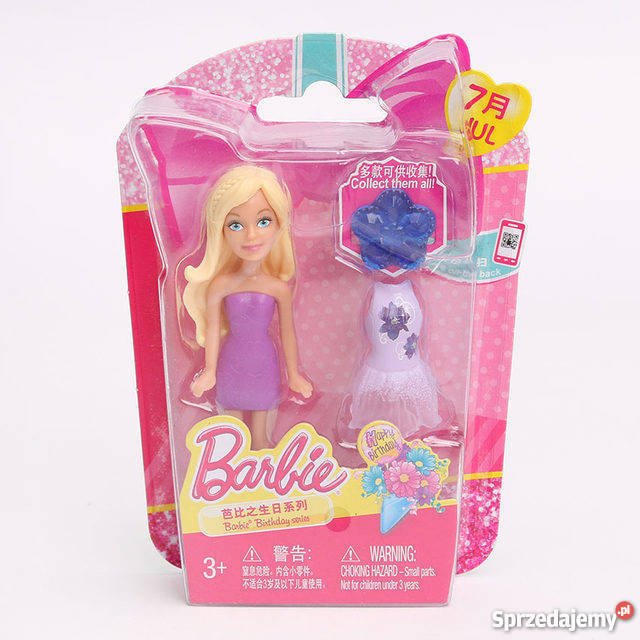 Barbie Lalka Zestaw 3 Mini Lalek Laleczek Mogilany sprzedam