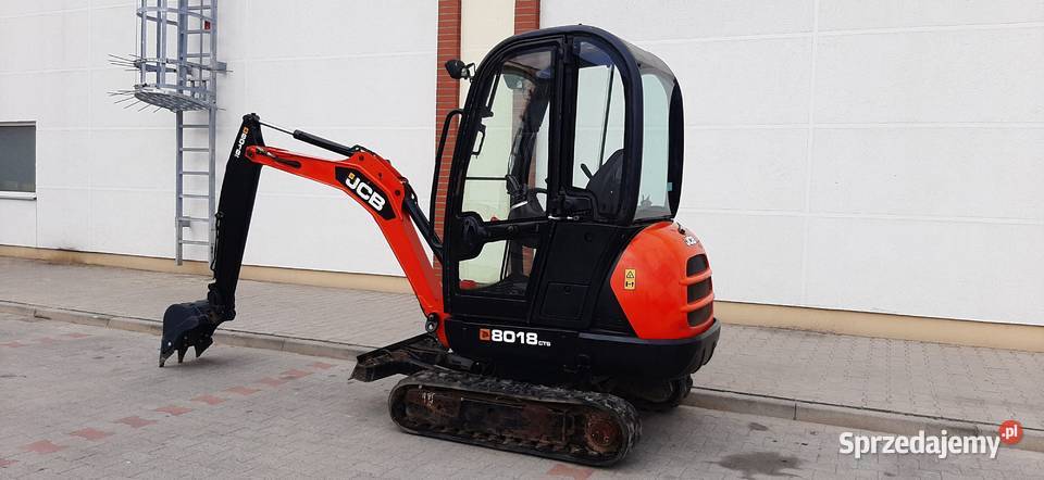 JCB 8018 CTS 2013r 1900mth GWARANCJA LEASING Koparki Gniezno sprzedam