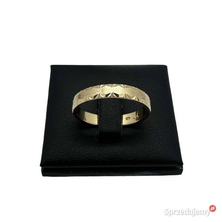 Złota Obrączka pr 585 448g R25 warmińsko-mazurskie Elbląg