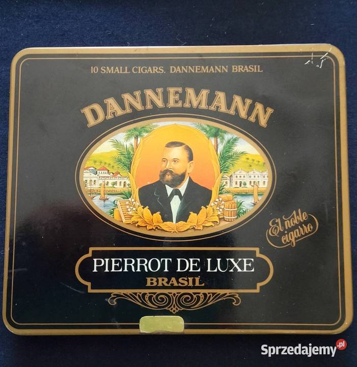 Metalowe pudełko na cygara Nakło nad Notecią