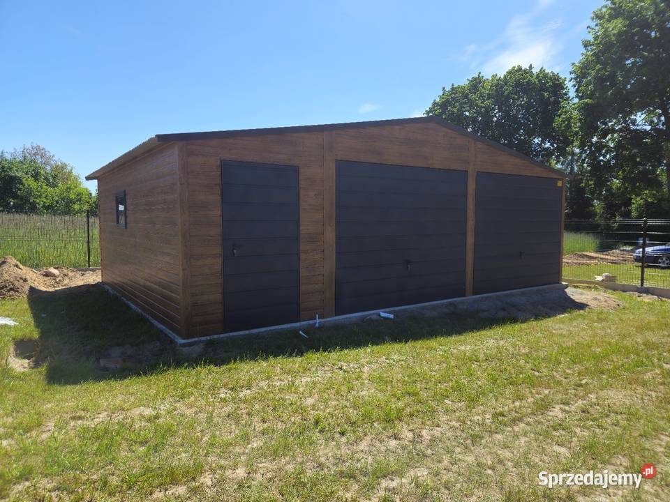 8x6 Garaze Blaszane Garaż Blaszany Blaszak Biłgoraj