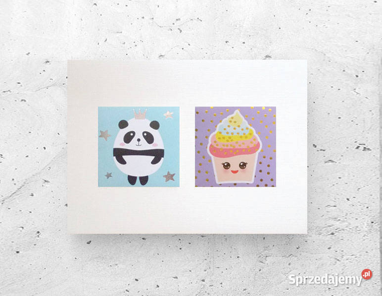 panda plakat na scianę plakat z ciastkiem pokój Białystok