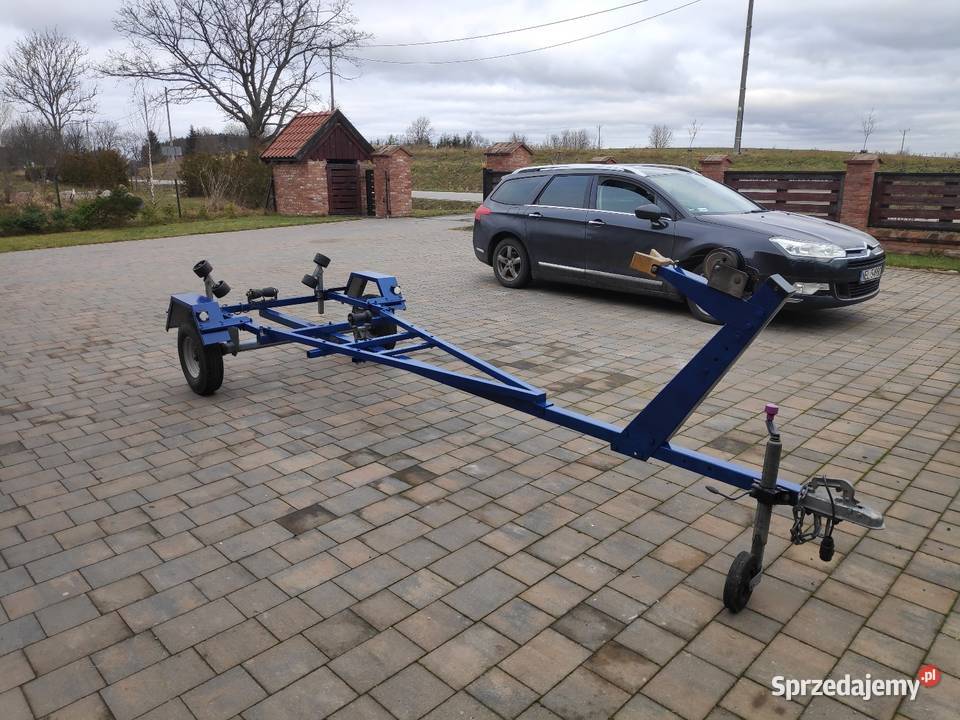 Przyczepa podłodziowa uchylna 4 m 550 dmc Ełk
