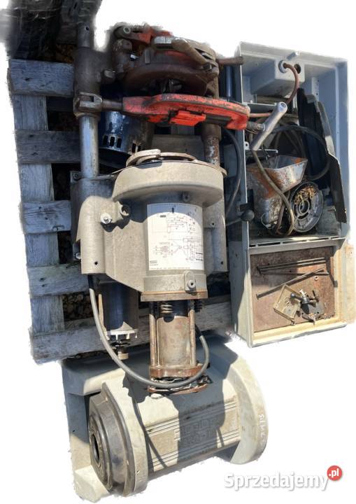 Gwintownica Ridgid 1822 uszkodzona Kłobuck