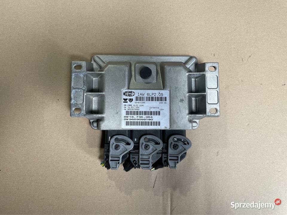 9659099180 komputer sterownik silnika Peugeot Rok produkcji 2005 Szczecin