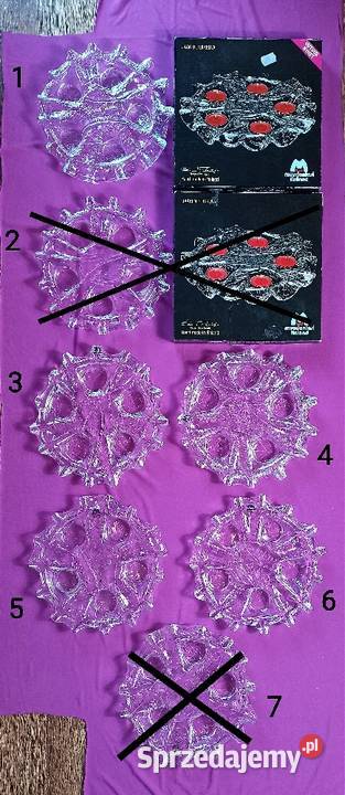 Finlandia szkło artystyczne MUURLA świecznik Jasień sprzedam