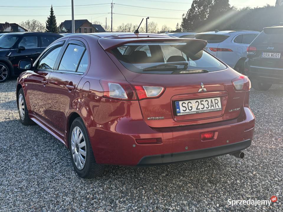 Mitsubishi Lancer kurtyny powietrzne Paniówki