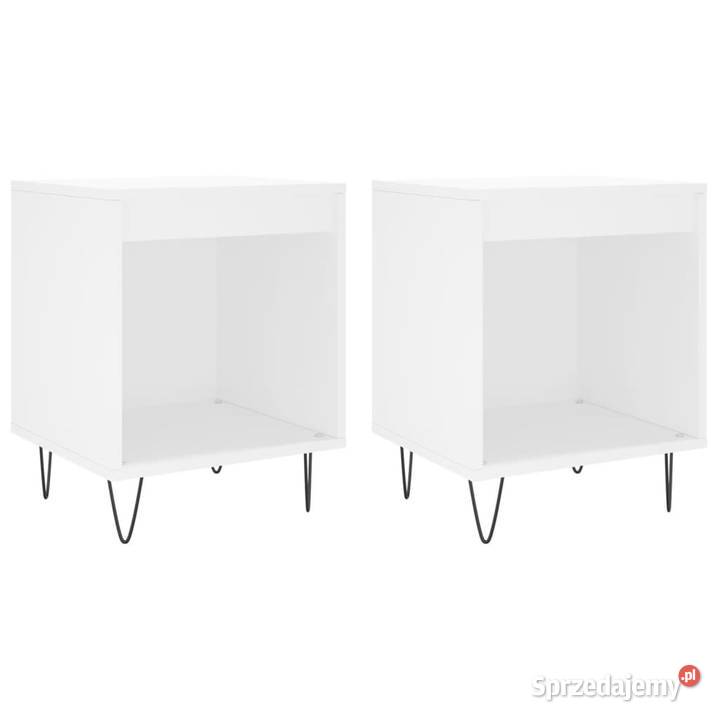 Szafki nocne 2 białe 40x35x50 WM830717 Warszawa sprzedam