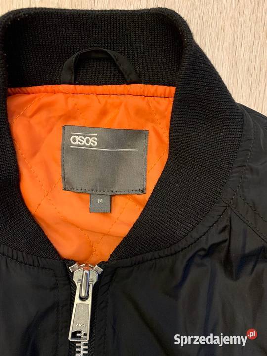 Czarna kurtka bomberka oversize ASOS Zakopane sprzedam